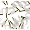 20 attaches plastiques Ø8/9 blanc