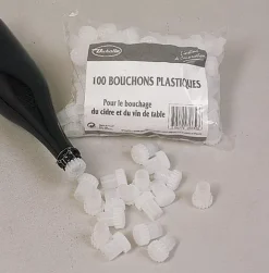 100 Bouchons plastique