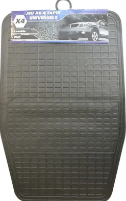 4 tapis PVC universel