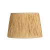Abat jour raffi naturel Ø24/19cm H.16,5cm