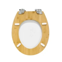 Abattant WC diplomat white bambou WIRQUIN