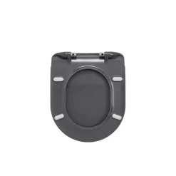 Abattant WC extra-plat amiral gris WIRQUIN