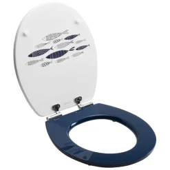 Abattant WC trendy line diplomat banc de sardines