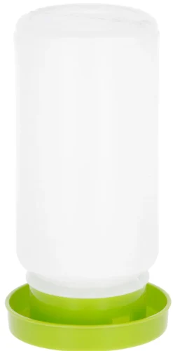 Abreuvoir pour caille vert clair/blanc 1L