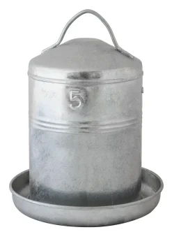 Abreuvoir à poussins 5L galva