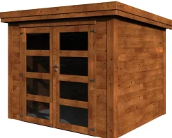 Abri de jardin PICO traité 28 mm 245 x 220 cm