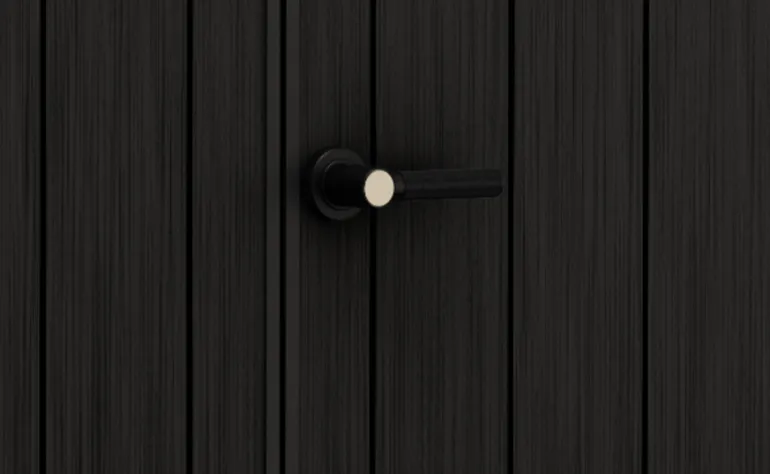 Abri de jardin Cortina 97 - 6 m² résine gris aspect bois