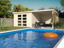 Abri de jardin DELICES 28 mm 580 x 300 cm