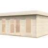 Abri de jardin en bois blanc Bret 19,90 m²