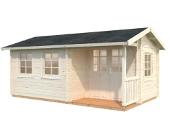 Abri de jardin en bois Susanna 12,40 m²