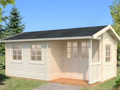 Abri de jardin en bois Susanna 12,40 m²