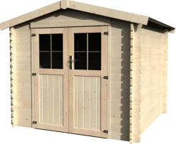 Abri de jardin FLANDRES 28 mm 233 x 233 cm