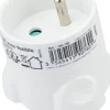 Adaptateur France-Royaume Uni Blanc 13A 250V ZENITECH