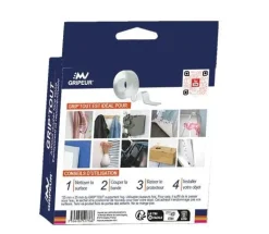 Adhésif double face Grip'Tout transparent 30mm x 3m