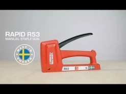 Agrafeuse manuelle légère et ergonomique R53 RAPID