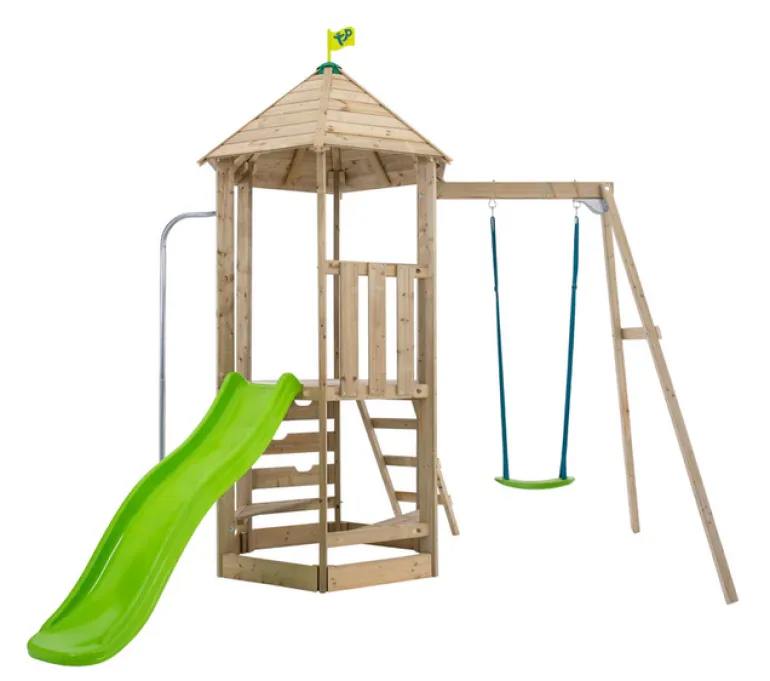 Aire de jeux bois Castlewood Ludo H.295 cm TP TOYS