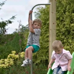 Aire de jeux bois Castlewood toboggan H.295 cm TP TOYS