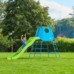 Aire de jeux métal Explorer Tour toboggan H.201 cm TP TOYS
