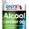 Alcool à brûler 90° bouteille de 1L ONYX