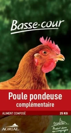 Aliment composé complémentaire poule pondeuse 25 kg