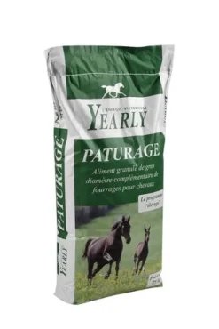 Aliment granulé complémentaire Pâturage 20kg YEARLY