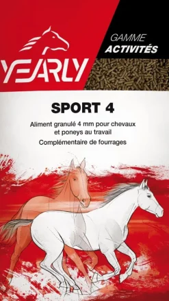 Aliment granulé Sport 4 big bag 1T YEARLY