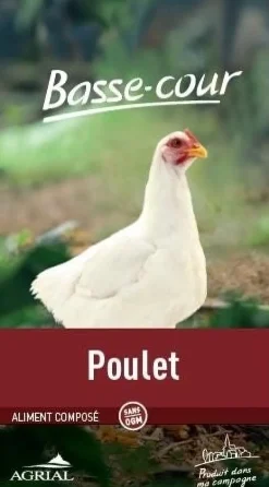 Aliment poulet finition 25 kg PRODUIT DANS MA CAMPAGNE
