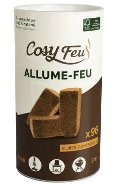 Allume-feu bois compressé (x96)