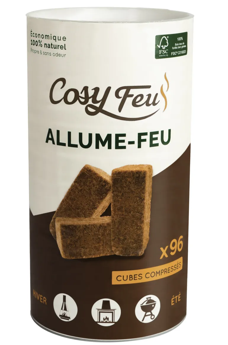 Allume-feu bois compressé (x96)