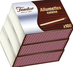 Allumettes cuisine pack de 3