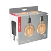Ampoule LED E27 806lm 8W 1800k blanc chaud x2