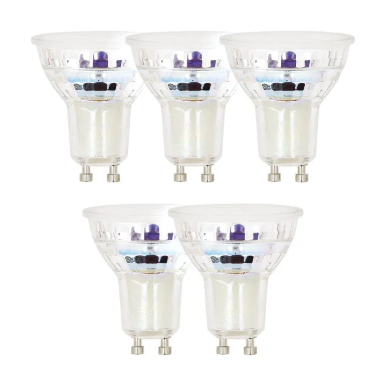 Ampoule LED GU10 345lm 4,8W 2700k blanc neutre x5