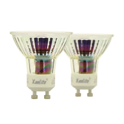 Ampoule LED GU10 345lm 5W 2700K blanc chaud x2