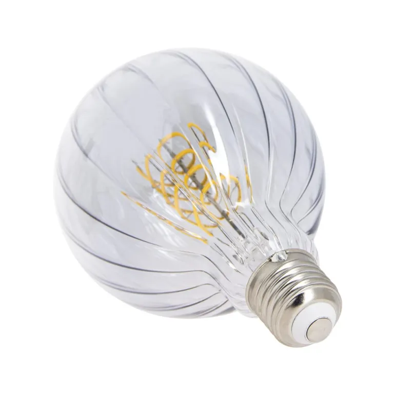 Ampoule filament LED déco G95 E27 250lm 9W 3000k blanc chaud