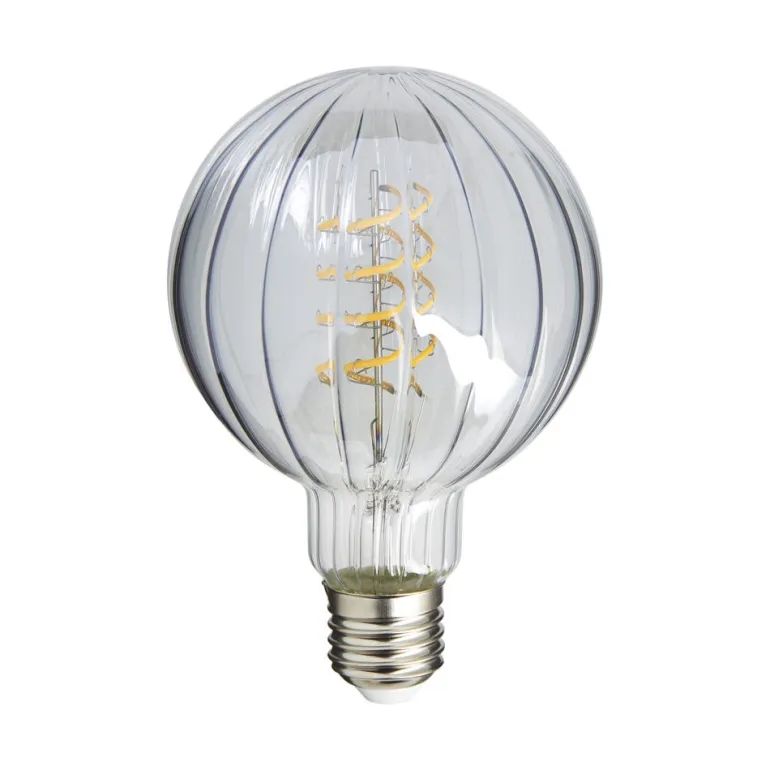 Ampoule filament LED déco G95 E27 250lm 9W 3000k blanc chaud
