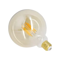 Ampoule filament LED déco G125 E27 1521lm 1800K blanc chaud