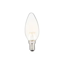 Ampoule filament LED flamme E14 806lm 6,5W 2700k blanc chaud