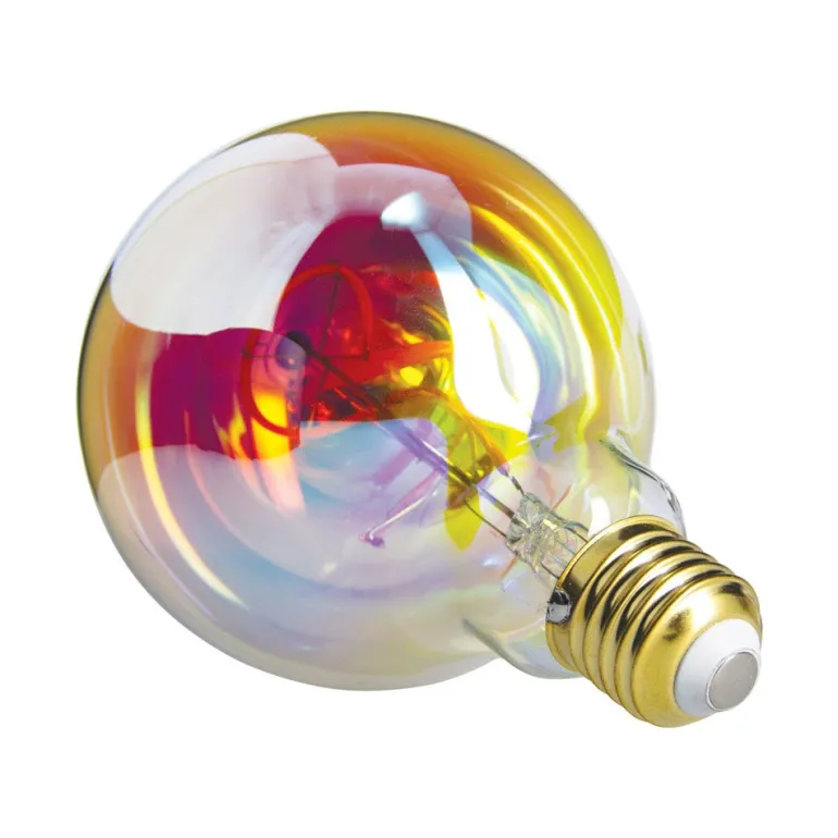 Ampoule filament LED G95 licorne E27 1800k blanc chaud