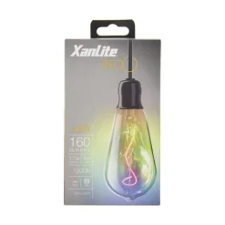 Ampoule filament LED ST64 licorne E27 1800k blanc chaud