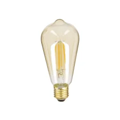 Ampoule fil LED ST64 edison E27 806lm 8W 1800k x2
