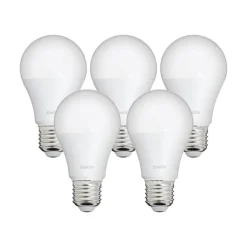 Ampoule LED A60 E27 806lm 9W 2700k blanc chaud x5