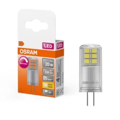 Ampoule LED Capsule claire variateur 2W=20 G4 chaud OSRAM