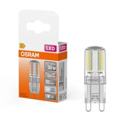 Ampoule LED Capsule claire 2,6W=30 G9 froid OSRAM