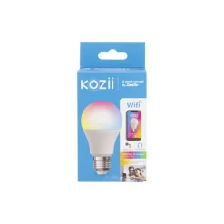Ampoule LED connectée Kozii A60 E27 806lm 9W RVB