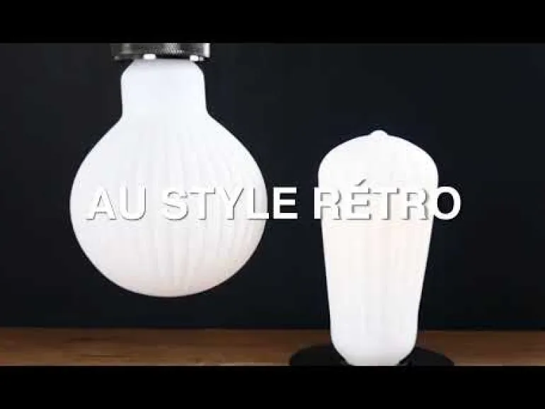 Ampoule LED déco G95 E27 1055lm 9W 3000k blanc chaud