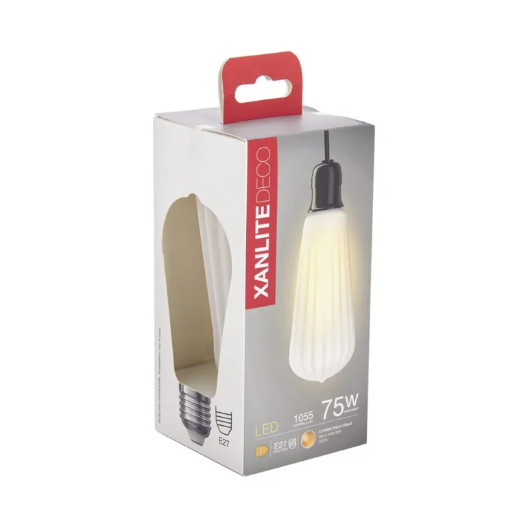 Ampoule LED déco G95 E27 1055lm 9W 3000k blanc chaud