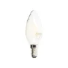 Ampoule LED flamme E14 806lm 6,5W 2700k blanc chaud x2
