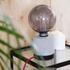 Ampoule LED G125 holo E27 100lm 4W 1800k blanc chaud