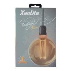 Ampoule LED G125 hologramme E27 200lm 4W 1800k blanc chaud