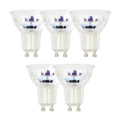 Ampoule LED GU10 345lm 4,8W 4000k blanc neutre x5